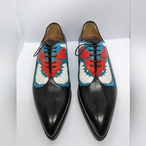 Christian Louboutin unique butterfly oxfords
